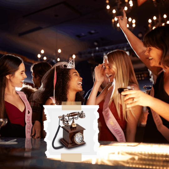 Bachelor-ette party - EventJinny AI photo booth and video guestbook