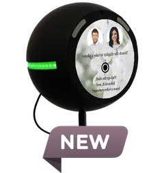 EventJinny Globe black design device