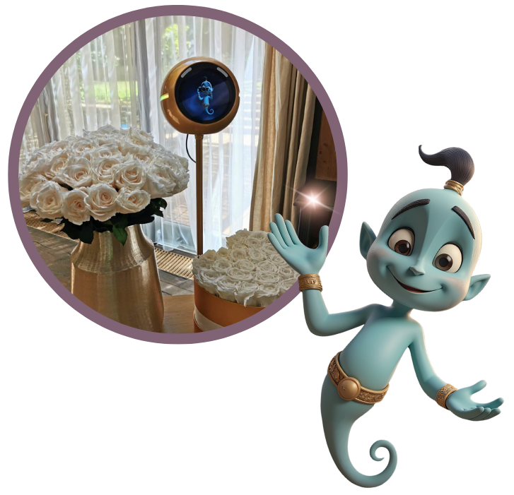 EventJinny Globe design device with jinny